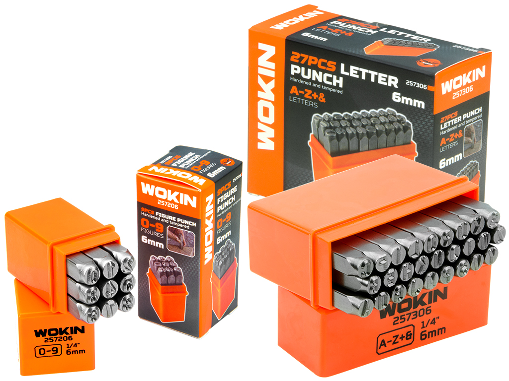 ★Numbering★ 5928 Tolsen Steel Punch Stamp Die Set Metal Tool Letters (A-Z) 27